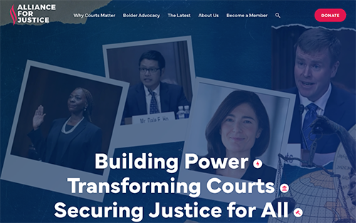 Alliance for Justice website